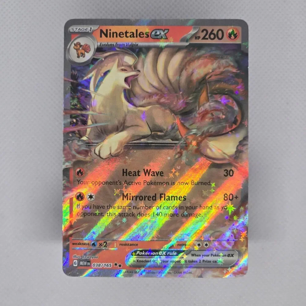 Ninetales ex #38 Pokemon Scarlet and Violet 151 MEW